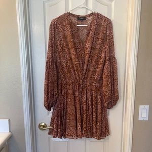 Balloon Sleeve Dress